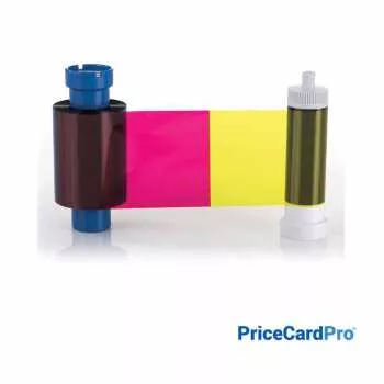 PRICECARDPRO FARBBAND YMCKO PR1300COL 300 farbige DRUCKE günstig kaufen